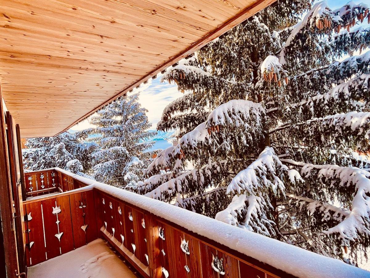 Chalet Alpe D'Huez 1850-Sea And Mountain Pleasure Avec 2 Appartements- 1 Appartement 3 Chambres 8 Couchages - 3 Salles D'Eau Et 1 Appartement 5 Chambres 12 Couchages 5 Salles D'Eau - Jacuzzi Et Sauna -Pieds Des Pistes Et Centre Luaran gambar